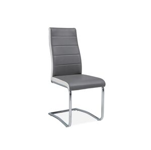 Signal Jídelní židle H-353 Farba: Sivá / biele boky