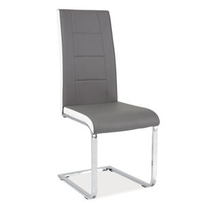 Signal Jídelní židle H-629 Farba: Biela/sivá