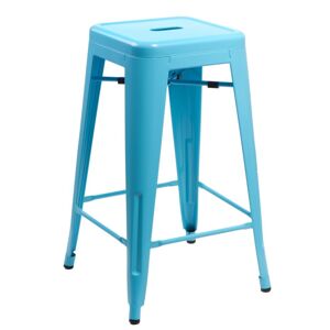 ArtD Barová židle Paris inspirovaná Tolix 30 Farba: Modrá