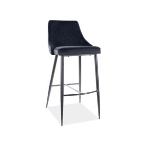 Signal Barová židle Piano H-1 Velvet Farba: Čierna