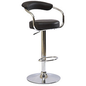 Barová židle: SIGNAL C-231 SIGNAL - stoličky: chróm/ekokoža tmavo-béžová