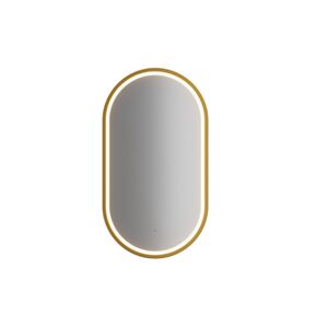 ArtCom LED zrcadlo APOLLO 2 | zlatá 50 x 90 cm