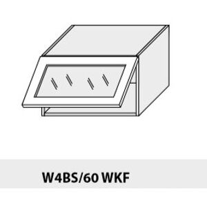 ArtExt Kuchyňská linka Brerra - mat Kuchyně: Horní skříňka W4BS/60 WKF / rám v barvě dvířek (ŠxVxH) 60 x 36 x 32,5 cm