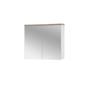 ArtCom Koupelnová sestava BALI White Bali: skříňka se zrcadlem 80 - 841 (70 x 80 x 20 cm)