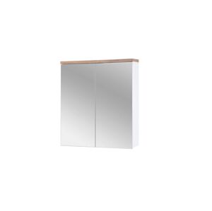 ArtCom Koupelnová sestava BALI White Bali: skříňka se zrcadlem 60 - 840 (70 x 60 x 20 cm)