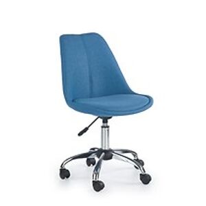 Dětská židle: HALMAR COCO 4 HALMAR - poťahový materiál: Nábytková látka - modrá