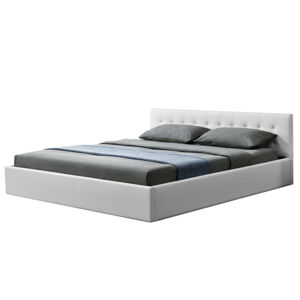 Čalouněná postel ,,Marbella" 180 x 200 cm - bílá