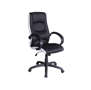 Signal Kancelářská židle Q-041 černá/bílá