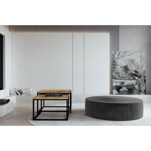 ELT, ANTALYA minimalistický taburet, 73x73 cm